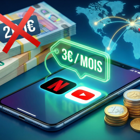 💸 L&rsquo;Astuce légale pour payer Netflix 3€/mois (au lieu de 19€)